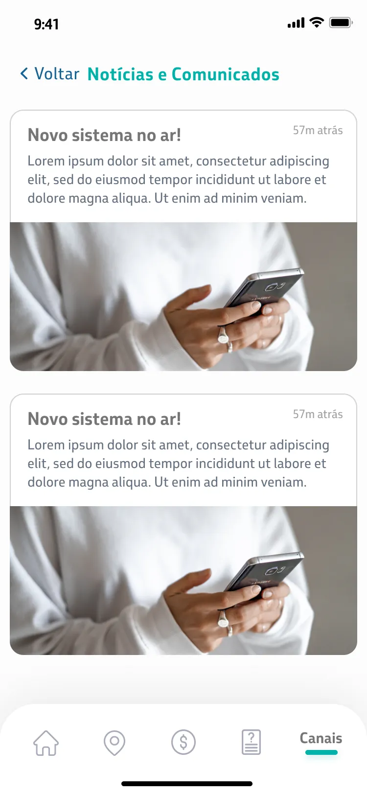 Saúde Petrobras App — mobile app screen 2