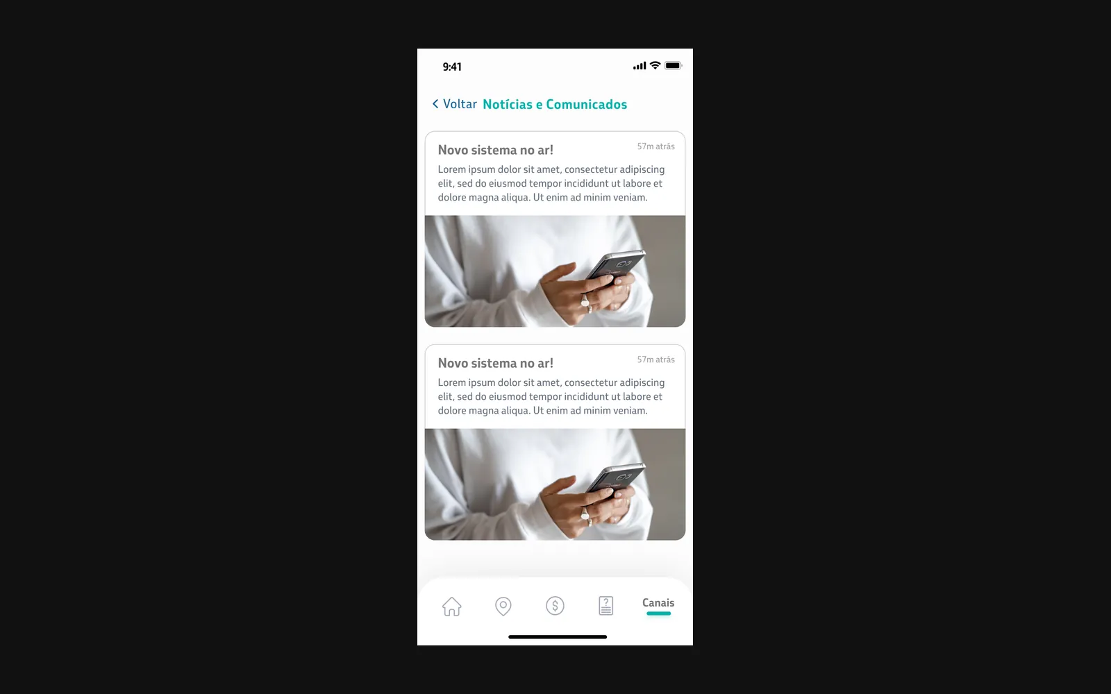 Saúde Petrobras App — News and communications